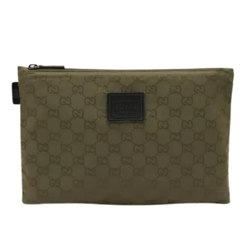 Pre-owned Nylon Clutch - Gucci Vintage - Modalova