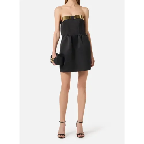 Duchesse Mini Dress - Elisabetta Franchi - Modalova