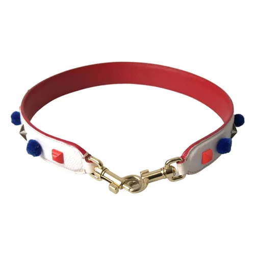 Luxury Multicolor Studded Leather Strap - Dolce & Gabbana - Modalova