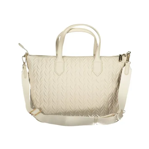 White Handbag with Removable Shoulder Strap - Valentino by Mario Valentino - Modalova
