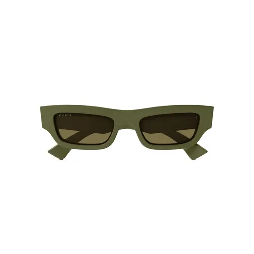 Rectangular Sunglasses - Gucci - Modalova