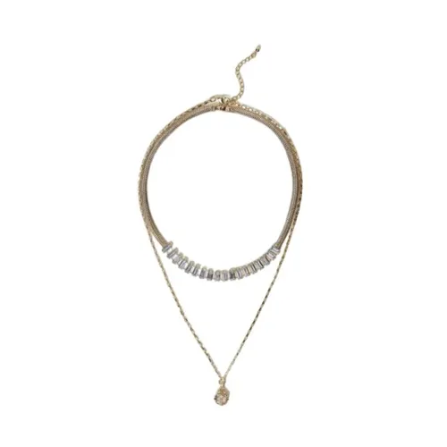 Strass and Oval Necklace Set - Twinset - Modalova