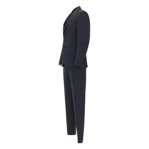 Three-Piece Wool Suit - Manuel Ritz - Modalova