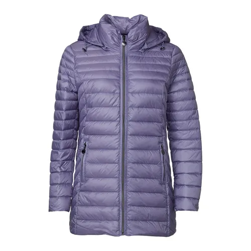 Quilted Light Down Jacket Lavender - Danwear - Modalova