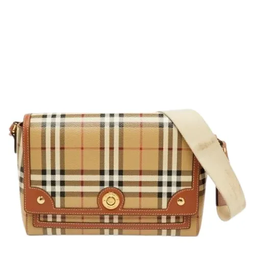 Pre-owned Leather Shoulder Bag - Burberry Vintage - Modalova