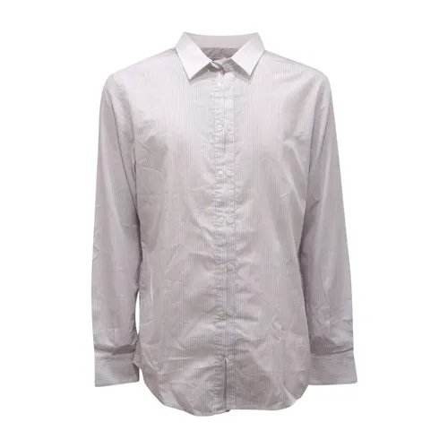Slim Striped Grey Shirt - Dolce & Gabbana - Modalova