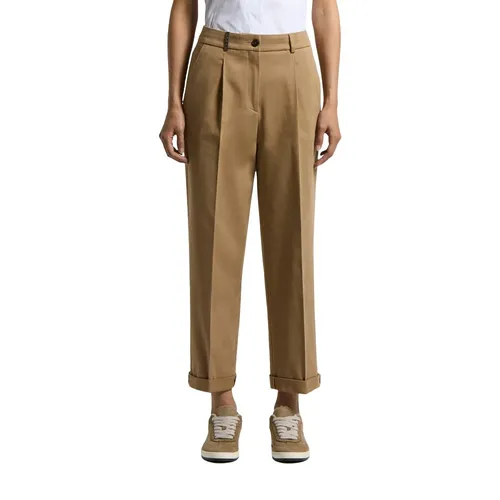 Trousers > Straight Trousers - - Peserico - Modalova