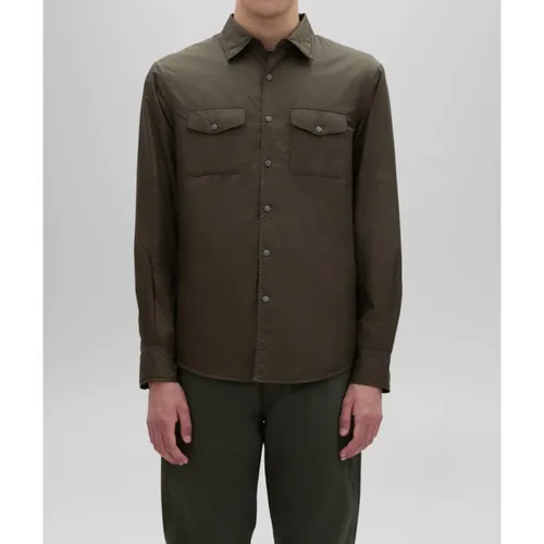 Shirt with Button Closure and Pockets - Aspesi - Modalova