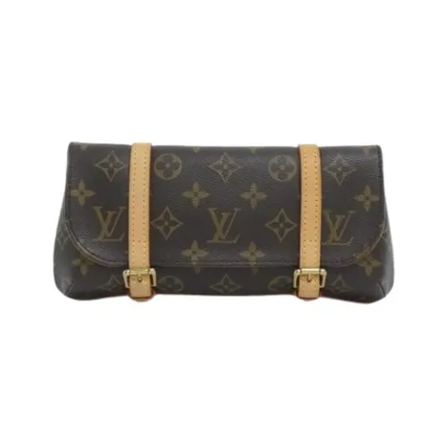 Bolso Mini de Lona Pre-owned - Louis Vuitton Vintage - Modalova