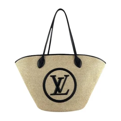 Pre-owned Raffia Tote Bag - Louis Vuitton Vintage - Modalova