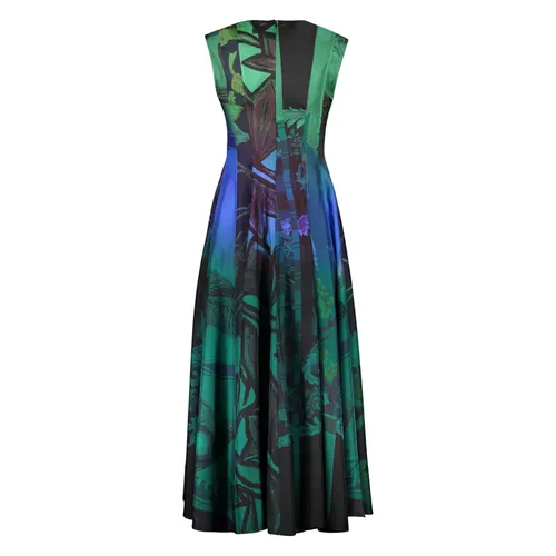 Silk Flared Hem Dress - Ferragamo - Modalova