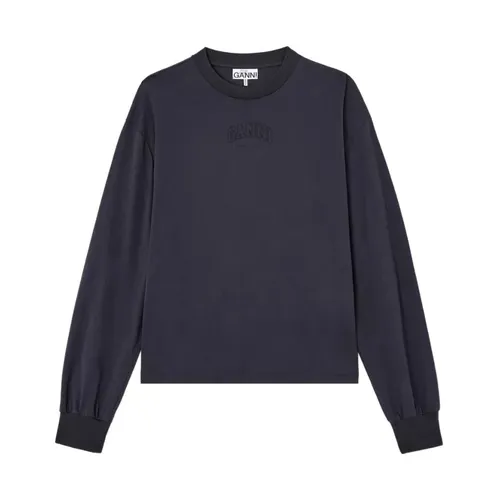 Essential Basic Long Sleeve - Ganni - Modalova