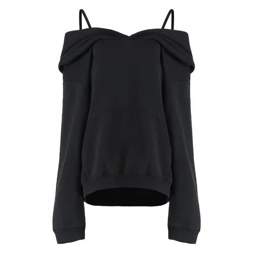 Off-shoulder Sweatshirt - MM6 Maison Margiela - Modalova