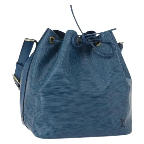 Pre-owned Leather Bucket Bag - Louis Vuitton Vintage - Modalova