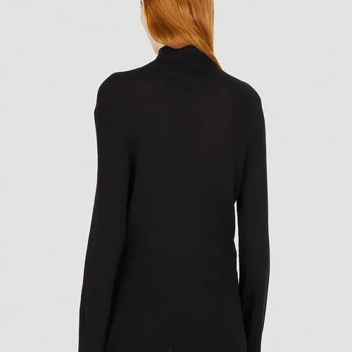 Logo Jacquard Roll Neck Turtleneck - 032c - Modalova