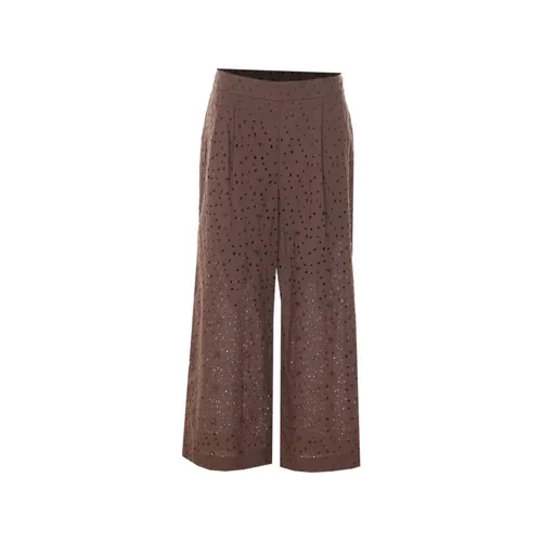 Wide Trousers - Twinset - Modalova