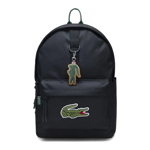 Timeless Iconic Backpack with Monogram - Lacoste - Modalova