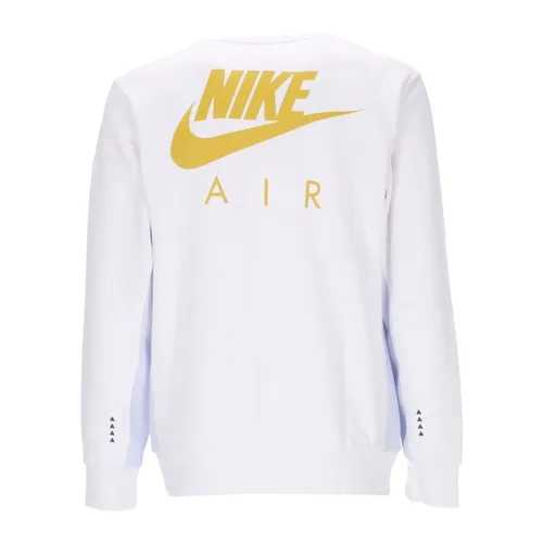Brushed-Back Crew Sweatshirt - Nike - Modalova