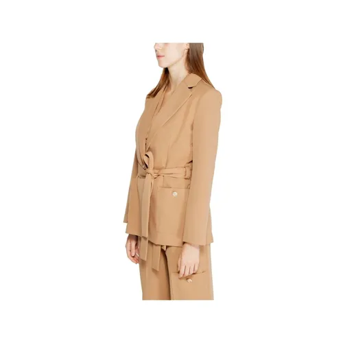 Beige Blazer Camel Style - Rinascimento - Modalova