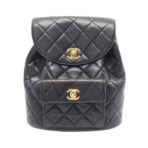 Pre-owned Leather Backpack - Chanel Vintage - Modalova