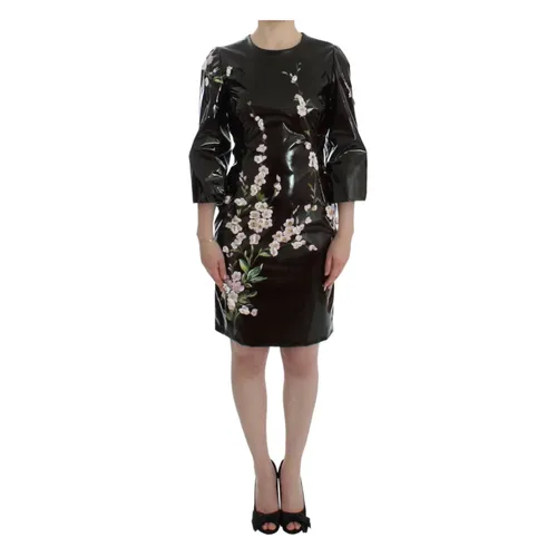 Floral Cocktail Dress Elegant Style - Dolce & Gabbana - Modalova