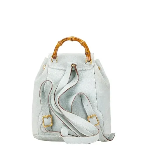 Pre-owned Leather backpacks - Gucci Vintage - Modalova