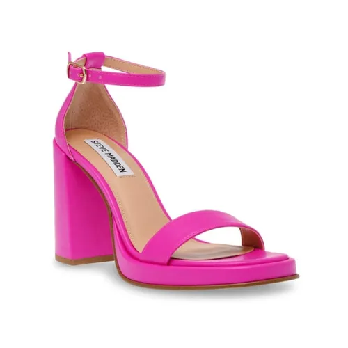 Fuchsia High Heel Sandals - Steve Madden - Modalova