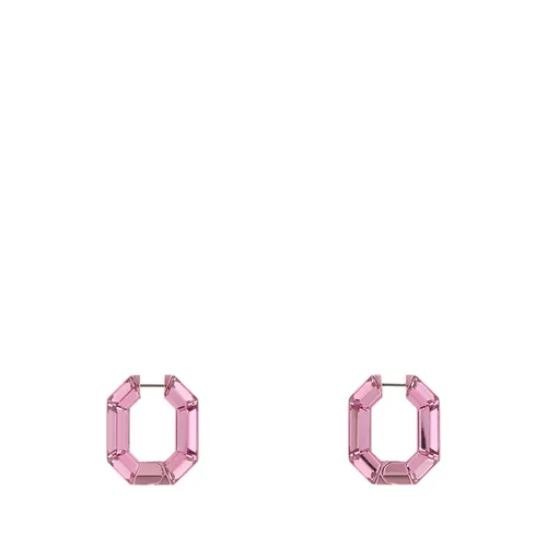 Lucent Hoop Earrings - Swarovski - Modalova