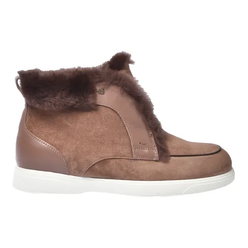 Suede Ankle Boots - Baldinini - Modalova