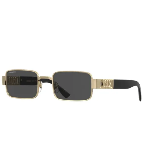 Gafas de Sol Rectangulares de Metal - Dsquared2 - Modalova