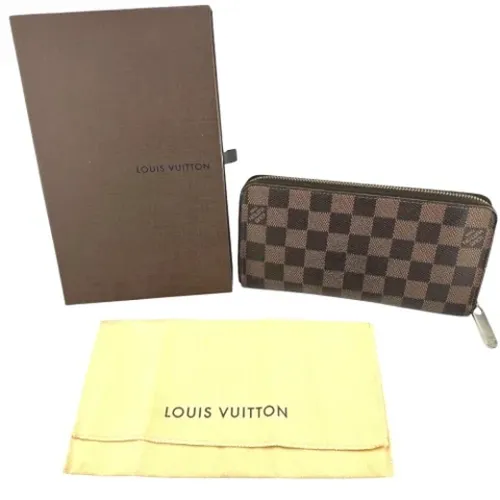 Pre-owned Vintage Canvas Wallet - Louis Vuitton Vintage - Modalova