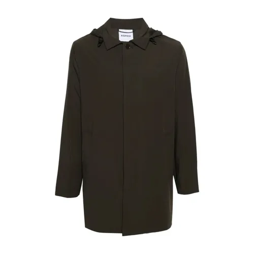 Hooded Raincoat - Aspesi - Modalova