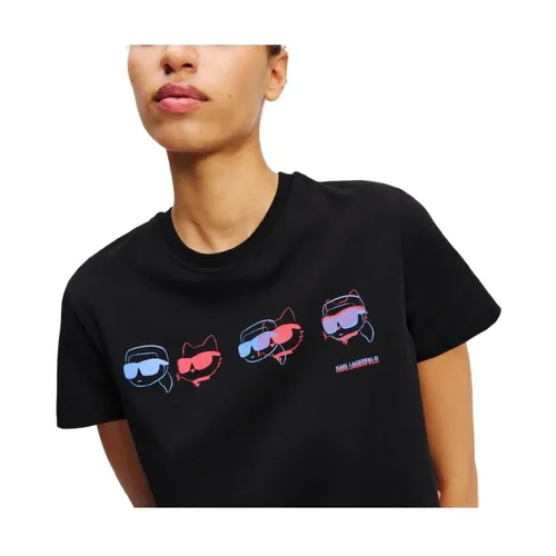 T-shirt Ikon Colour Regular - Karl Lagerfeld - Modalova
