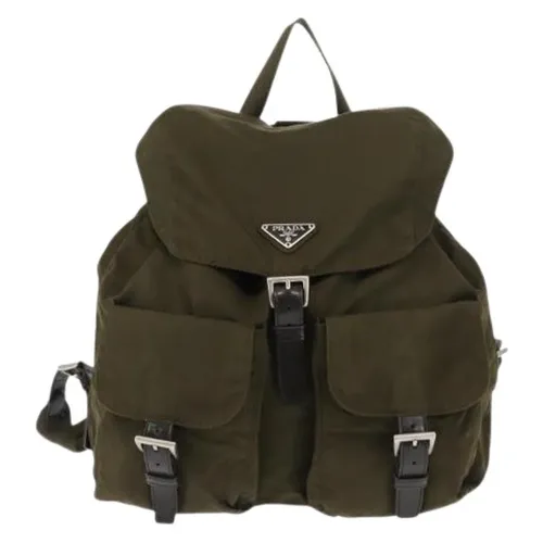 Pre-owned Nylon Backpack - Prada Vintage - Modalova