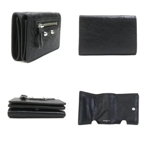 Pre-owned Leather Wallet - Balenciaga Vintage - Modalova