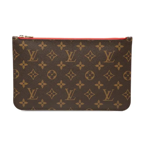 Pre-owned Printed Flat Pouch - Louis Vuitton Vintage - Modalova