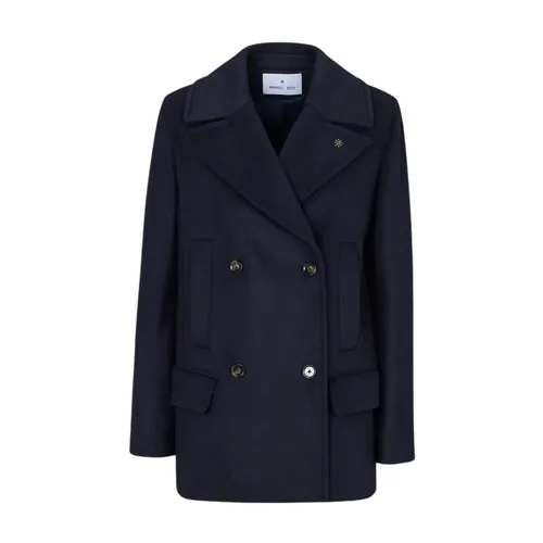 Wool-blend Peacoat - Manuel Ritz - Modalova