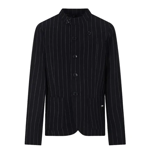 Elegant Micro-striped Jacket - Armani - Modalova