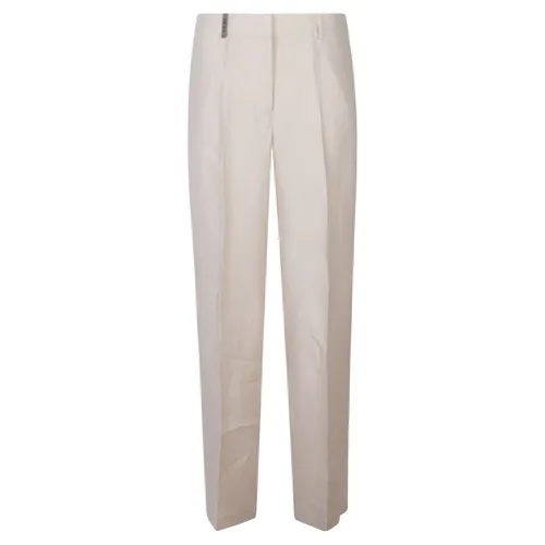 Wide Trousers - Peserico - Modalova