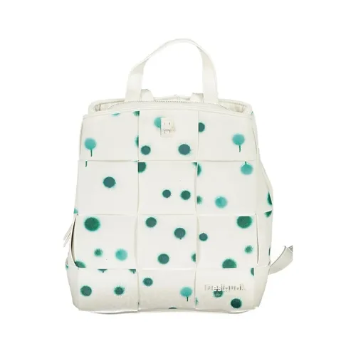 Polyethylene Backpack with Polka Dot Design - Desigual - Modalova