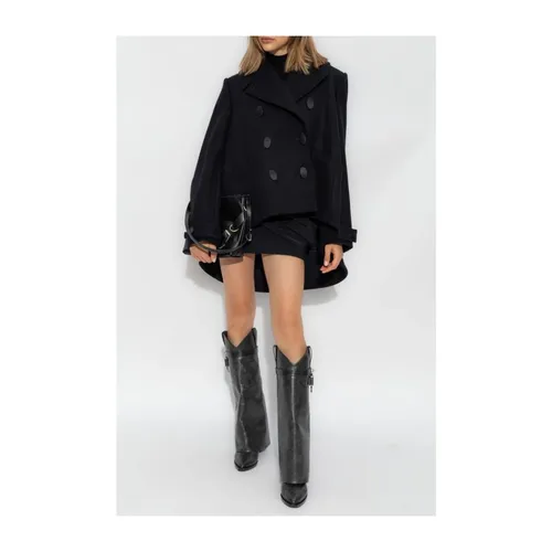 Oversized Asymmetric Peacoat - Givenchy - Modalova