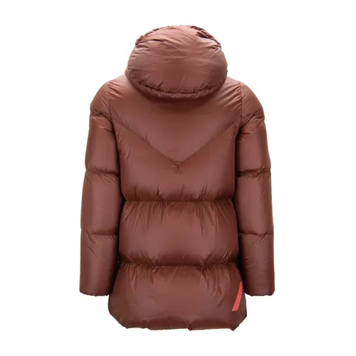 Short Down Jacket with High Collar - Afterlabel - Modalova