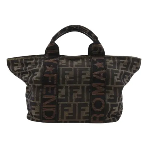 Pre-owned Nylon Handbag - Fendi Vintage - Modalova