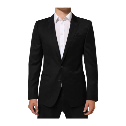Martini Two-Button Suit Jacket Blazer - Dolce & Gabbana - Modalova