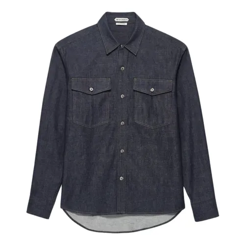 Oversized Denim Shirt - JW Anderson - Modalova