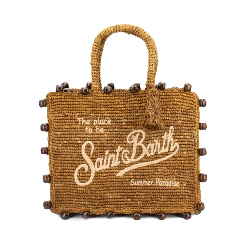 Rustic Raffia Bag for Various Occasions - MC2 Saint Barth - Modalova