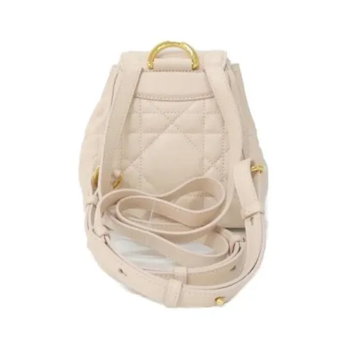 Pre-owned Leather Vintage Backpack - Dior Vintage - Modalova