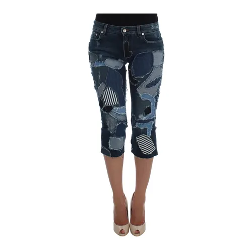 Patchwork Denim Shorts - Dolce & Gabbana - Modalova