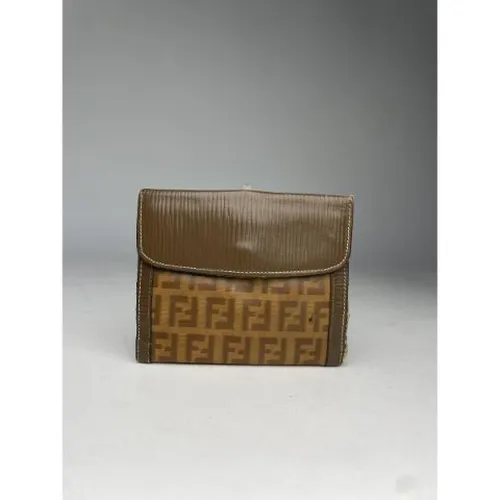 Pre-owned Leather Wallet - Fendi Vintage - Modalova