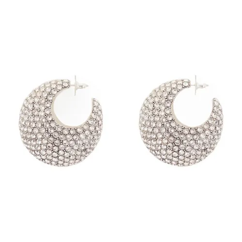 Silver Metal Earrings - Pierced Closure - Isabel Marant - Modalova